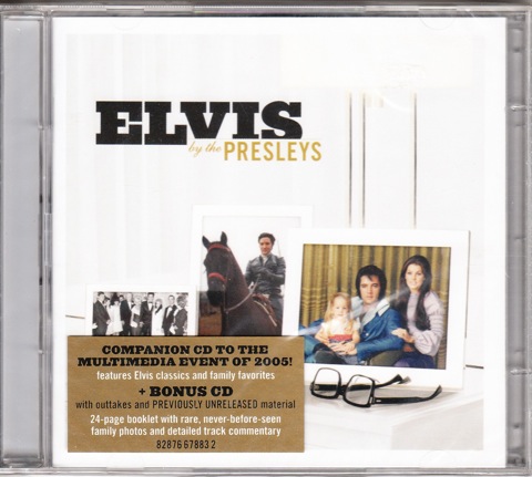 82876 67883  ELVIS BY THE PRESLEYS w/Bonus DVD / Sealed